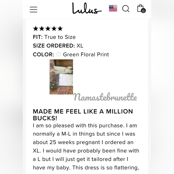 Nwt Lulu's S Green Floral Print Cold Shoulder Wrap Dress - Picture 13 of 14